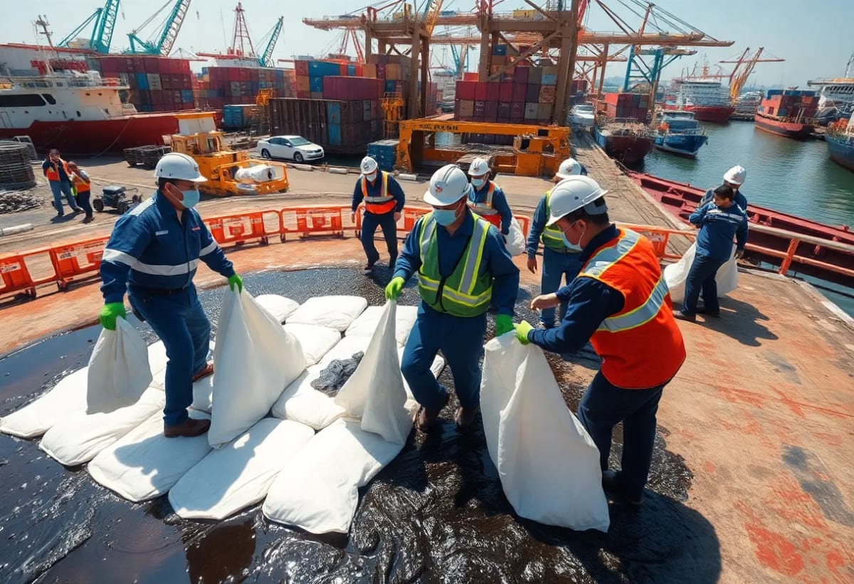 오일 유출 사고 대비 사업장 대응 지침 점검하기