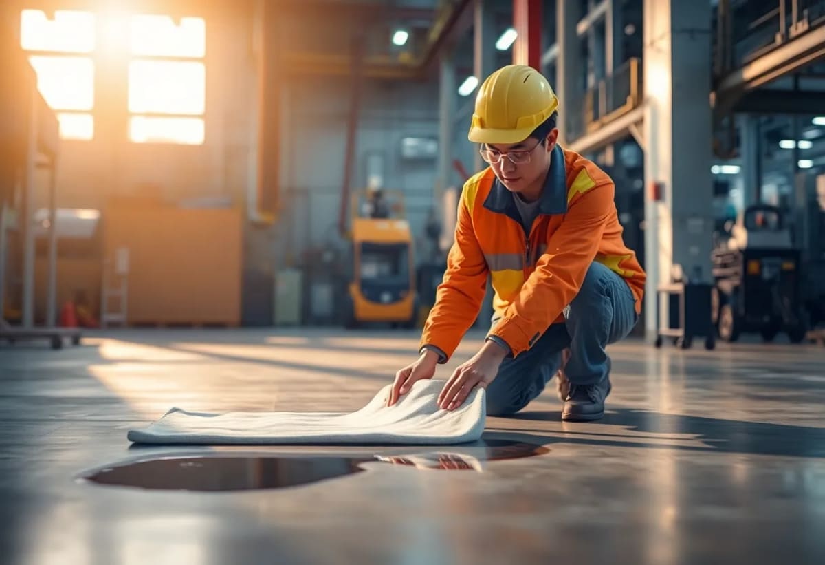 기름 유출 대응에 효과적인 엠보형 유흡착재 활용 방법