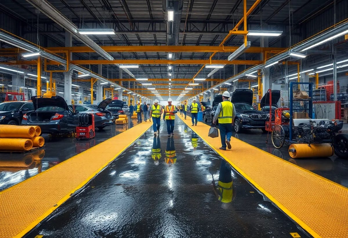 장마철 공장 누수 문제 흡착재로 안전 확보하는 방법