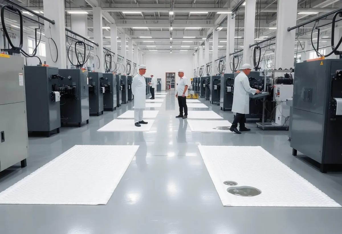 장마철 공장 안전 위해 알아두면 좋은 유흡착재 효과