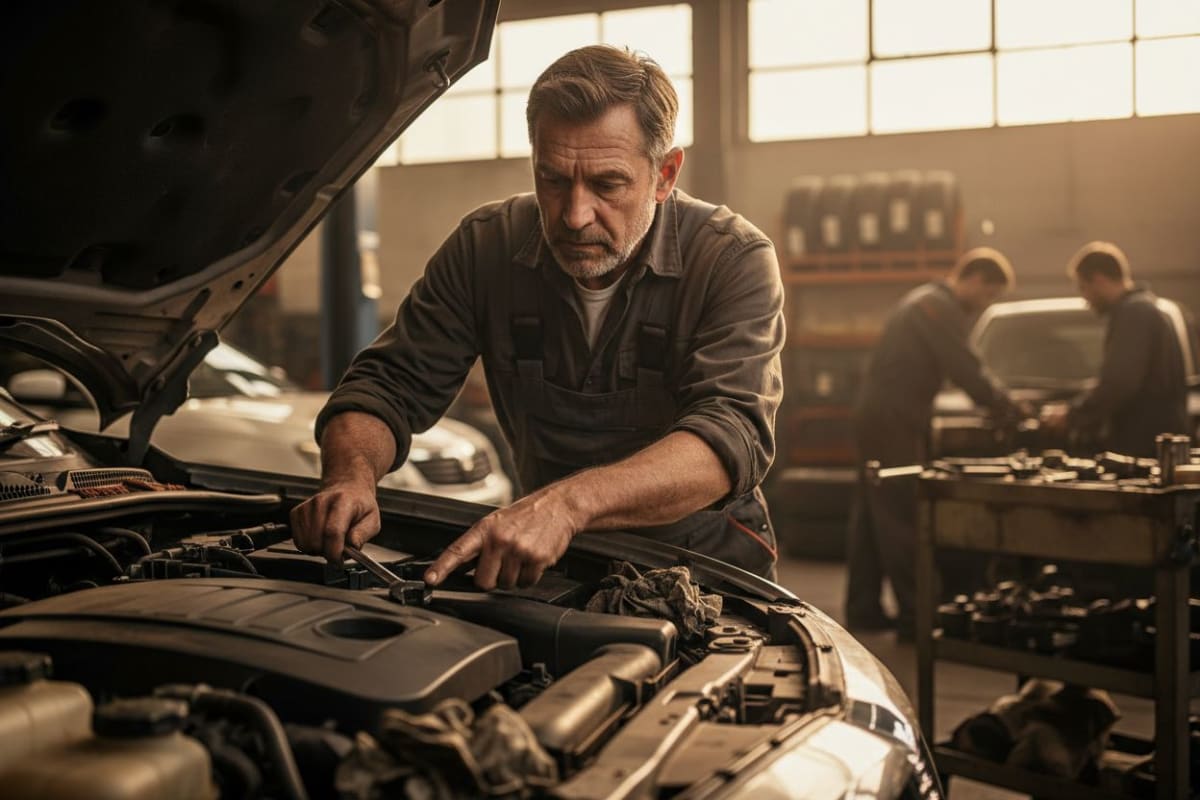 오일 누출 예방 위한 정비소 점검 방법 3단계