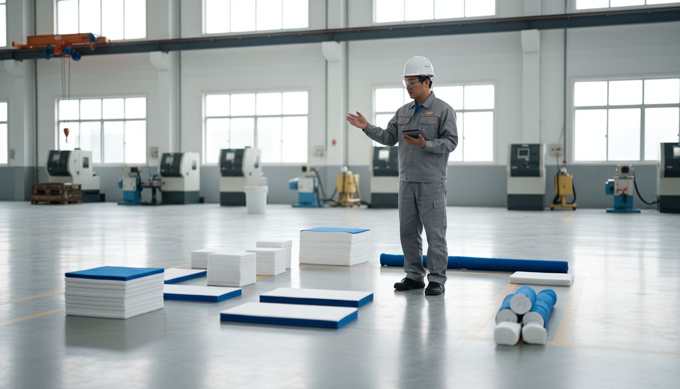 유흡착재 선택 (주)부러바와 함께 5가지 기준 순서대로 확인하기