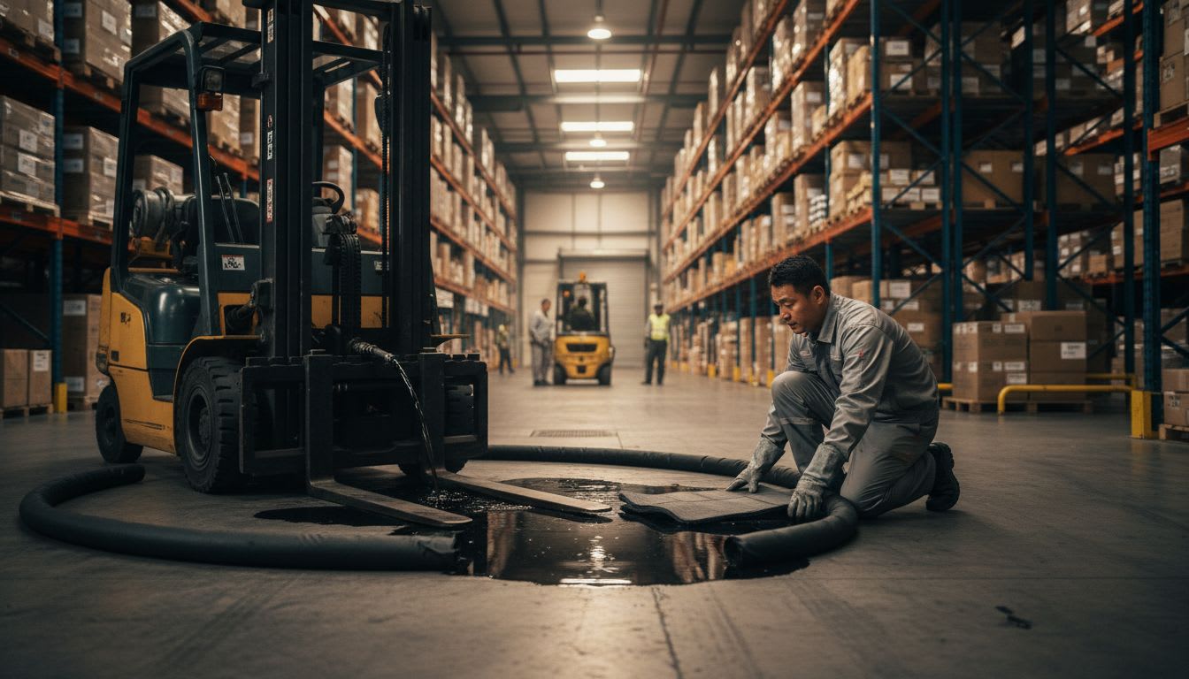 유흡착재가 기업의 기름 유출 벌금을 막는 이유와 사용법