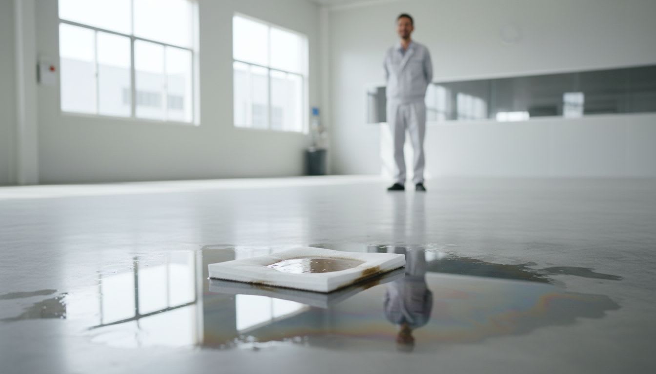 부러바 KF94 흡수패드 물 섞인 기름 제거를 위한 모든 과정 총 정리