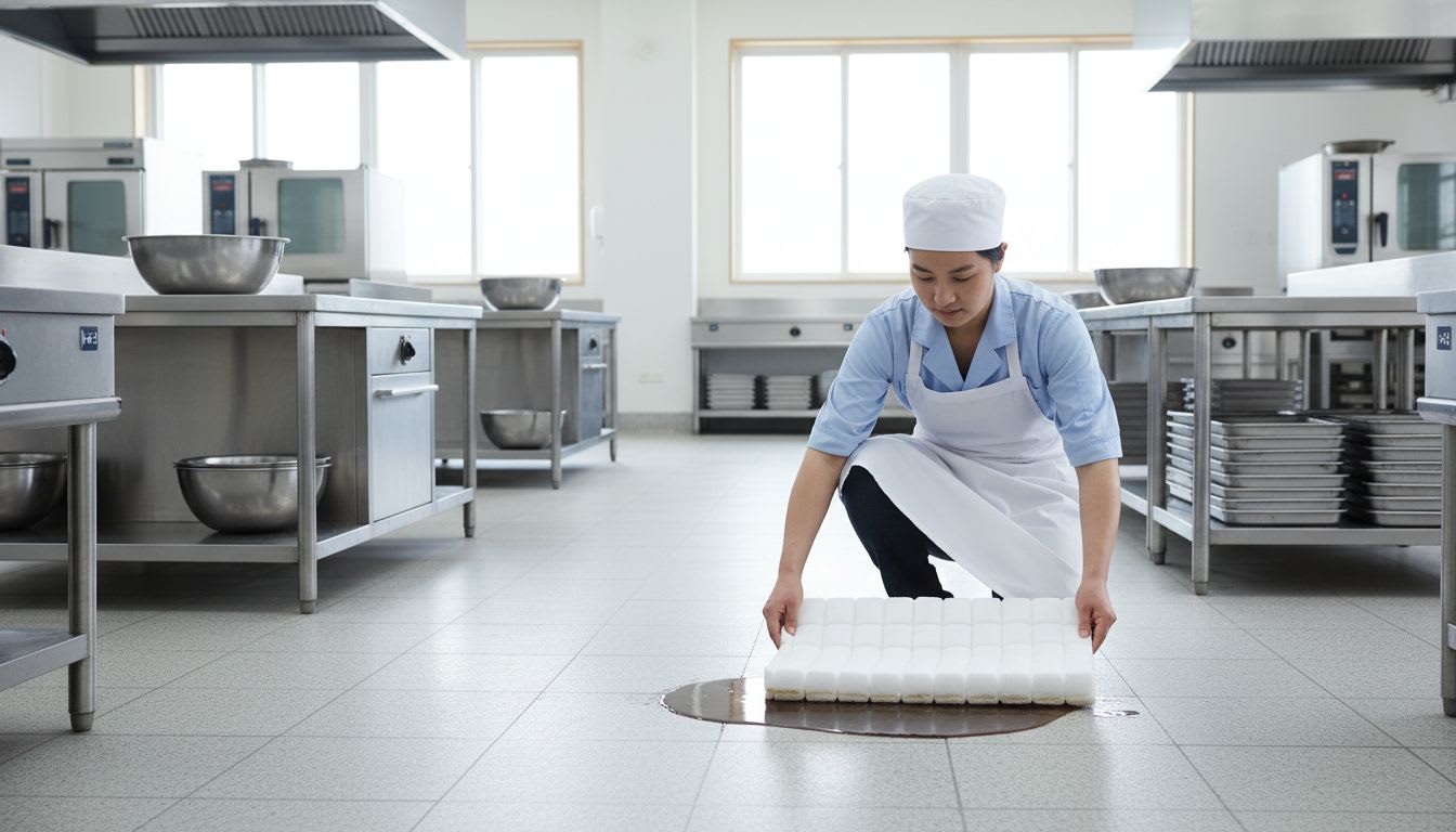 대형 식당 기름 유출 사고 4가지 대처 매뉴얼 총정리