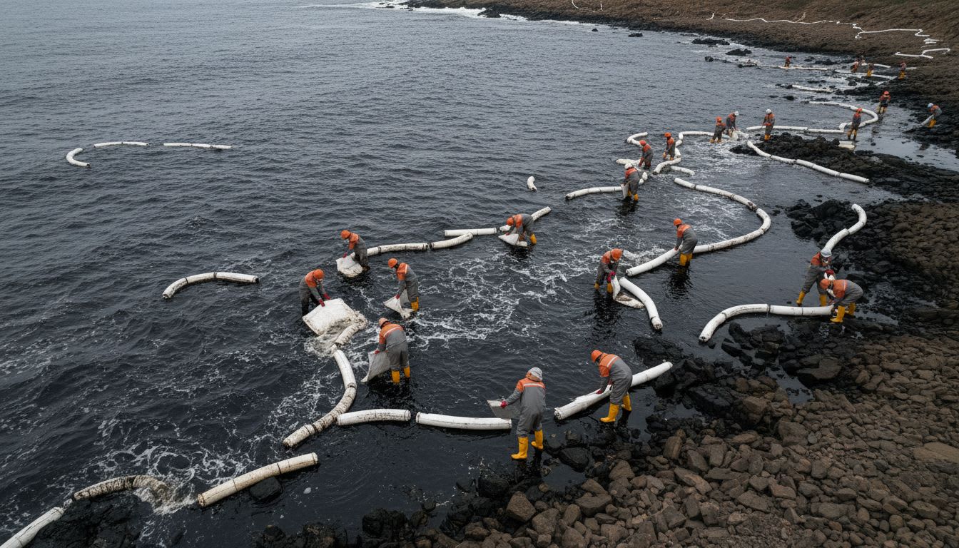 기름유출 대응 훈련 일반 패드 vs 엠보형 패드어떤 선택이 현장을 살릴까
